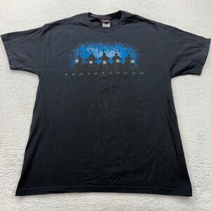 Vintage Y2K Harley Davidson Brotherhood Motorcycles Black T Shirt Men's L 2010